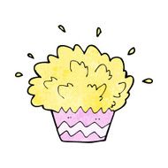 cartoon exploding cupcake N9