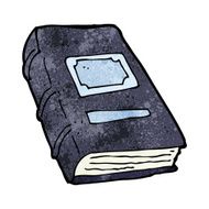 cartoon old book N17
