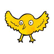 Cartoon Bird N346
