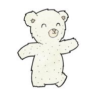 cute cartoon polar bear N50