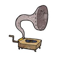 cartoon gramophone N9
