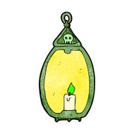 cartoon spooky lantern N29