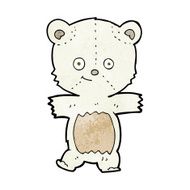 cute cartoon polar bear N52
