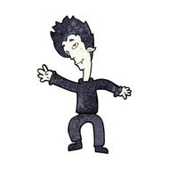 cartoon halloween vampire N15
