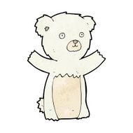 cute cartoon polar bear N53