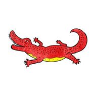 Cartoon Crocodile N72