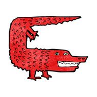 Cartoon Crocodile N73