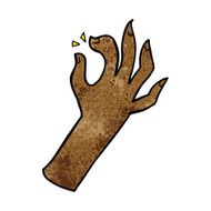 cartoon hand symbol N38