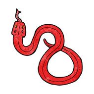 Cartoon Snake N180