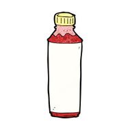 Cartoon Juice Bottle N20