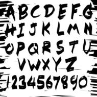 marker handwriting font