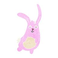 Funny cartoon rabbit N32