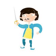 cartoon man with sword N7