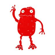 cartoon poisonous frog N12