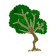 Cartoon Tree N164