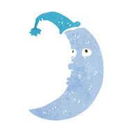 Sleepy Moon Cartoon N15