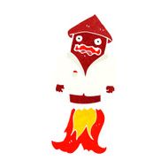 cartoon firework in business suit N9