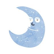 happy cartoon moon N9