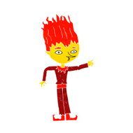 fire spirit cartoon N8