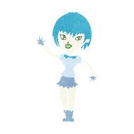 Cartoon Vampire Girl N219