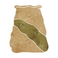 Cartoon Sack Of Potatoes N22