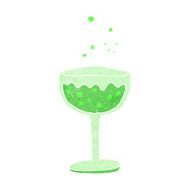 cartoon sparkling cocktail N8