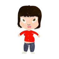 cartoon overweight woman N9