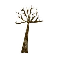 cartoon winter tree N8