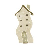 cartoon house doodle N8