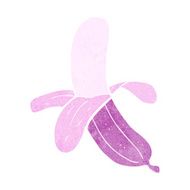 cartoon pink banana N9