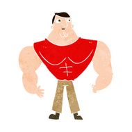 Cartoon Body Builder N12
