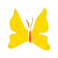 cartoon butterfly symbol N20