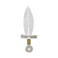 cartoon old dagger N5