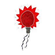 cartoon electric light bulb N18