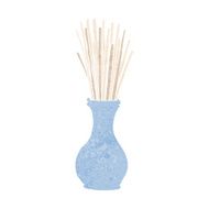 cartoon reeds in vase N10