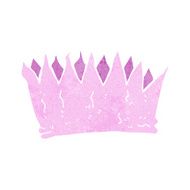 cartoon paper crown N23