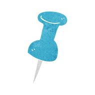 cartoon drawing pin N10