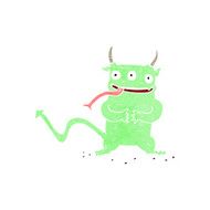 cartoon little demon N27