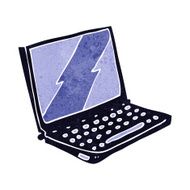 Cartoon Laptop Computer N22