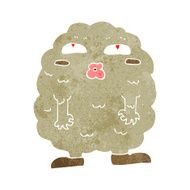 funny cartoon monster N36