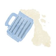 cartoon mug of beer N26