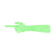 pointing zombie hand cartoon N7