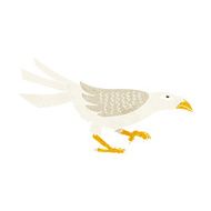 Cartoon Bird N349