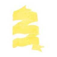 cartoon three layer scroll banner N6