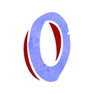 Cartoon Letter O N15