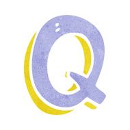 Cartoon Letter Q N15