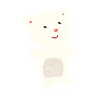 Cartoon Polar Bear N88