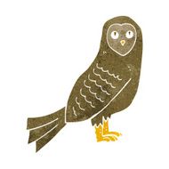 Cartoon Owl N134