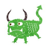 cartoon little demon N28