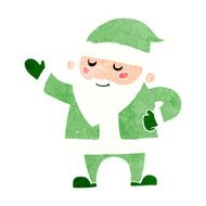 Cartoon Santa Claus N325